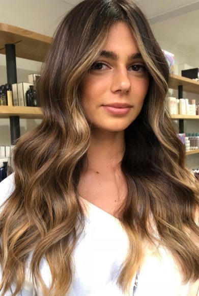 50 Stunning Hair Colour Ideas to Rock in 2022 : Sunkissed Brunette I ...