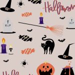 10 Cute Halloween Wallpaper Ideas for Phone & iPhone : Spooky Pink