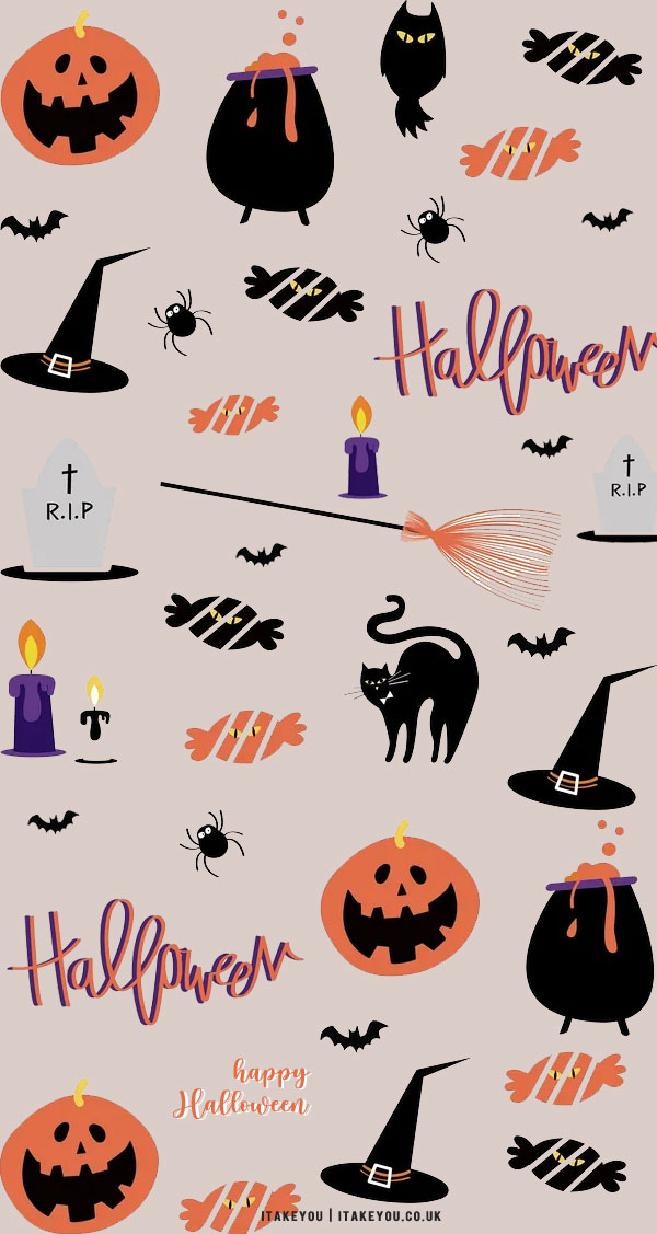 10 Cute Halloween Wallpaper Ideas for Phone & iPhone : Happy Halloween