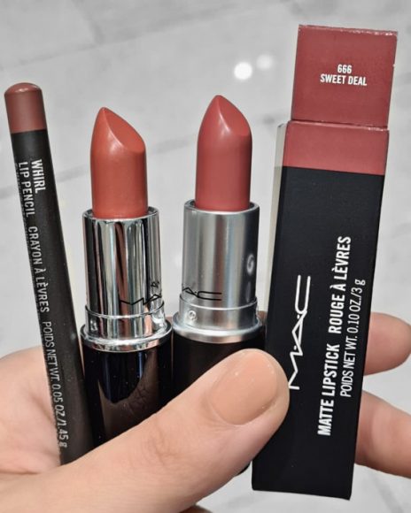 45 Mac Lipstick Shades You Should Own : Mac Can You Tell vs Sweet Deal ...