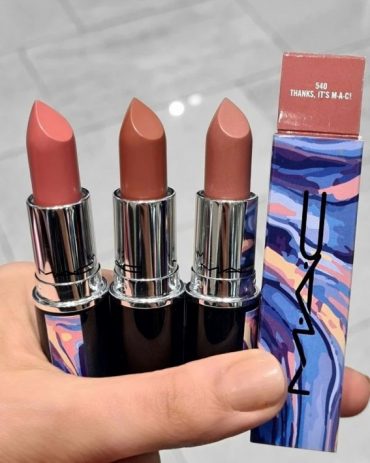 45 Mac Lipstick Shades You Should Own : MAC Sellout , Hug Me and Thanks ...