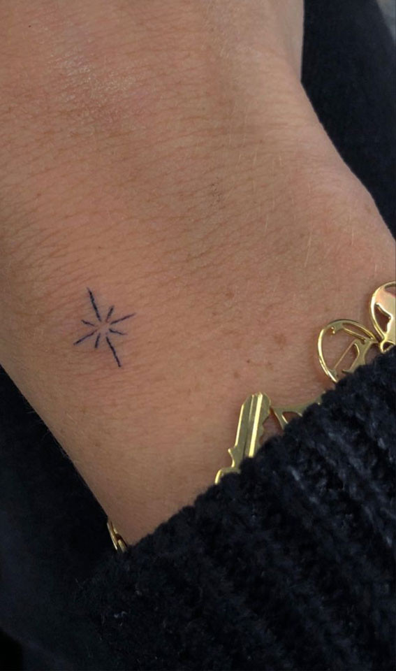 Starburst tattoo meaning and symbolism  MyTatouagecom