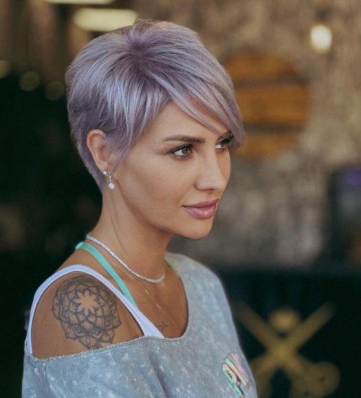 40 Best Pixie Haircuts & Hairstyles For Any Hair Type : Lavender Pixie ...