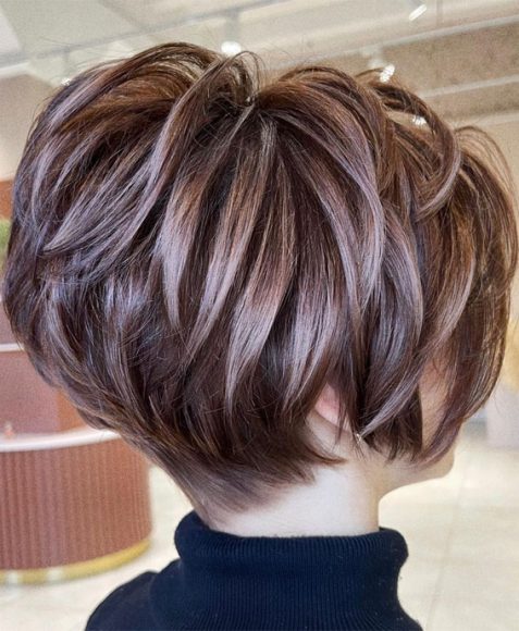 40 Best Pixie Haircuts And Hairstyles For Any Hair Type Voluminous Stacked Bob Pixie I Take You