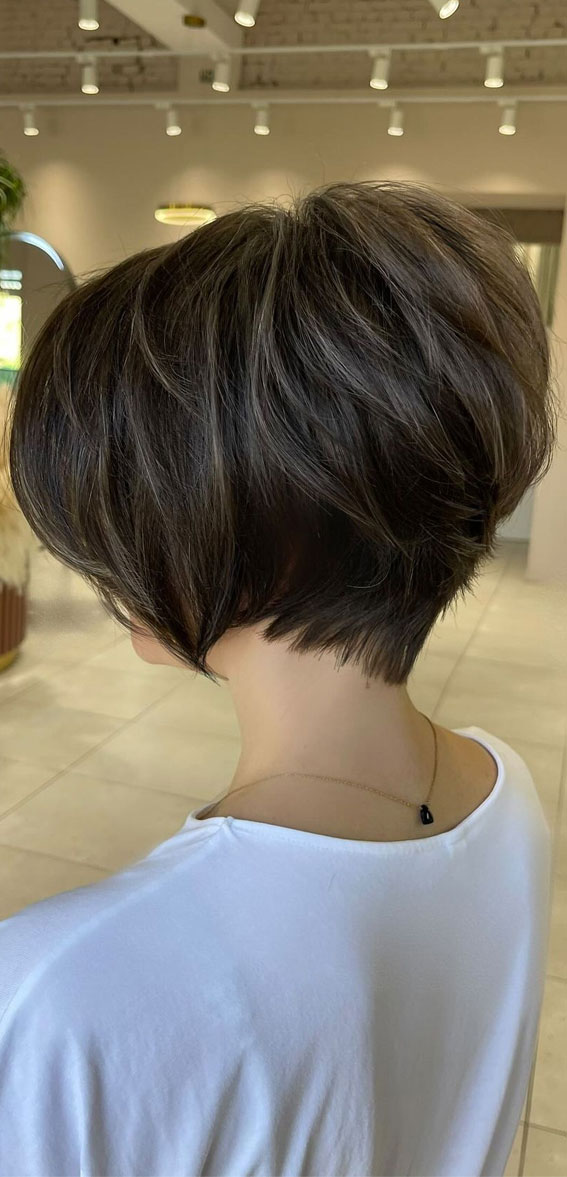 short hairstyles 2022 back view