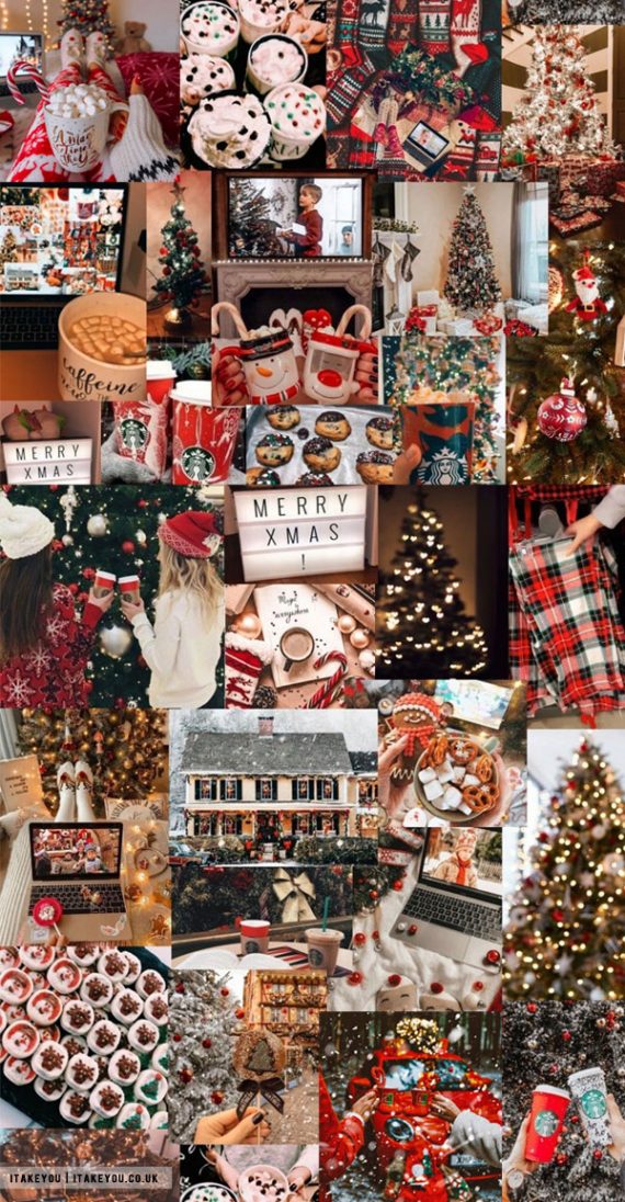 23 Christmas Collage Wallpaper Ideas : Glad tidings of comfort and joy ...