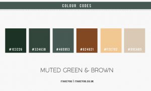 Brown and Green Bedroom Colour Combo I Take You | Wedding Readings ...