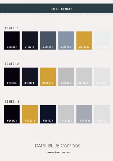 Grey Bedroom with Dark Blue & Mustard I Take You | Wedding Readings ...