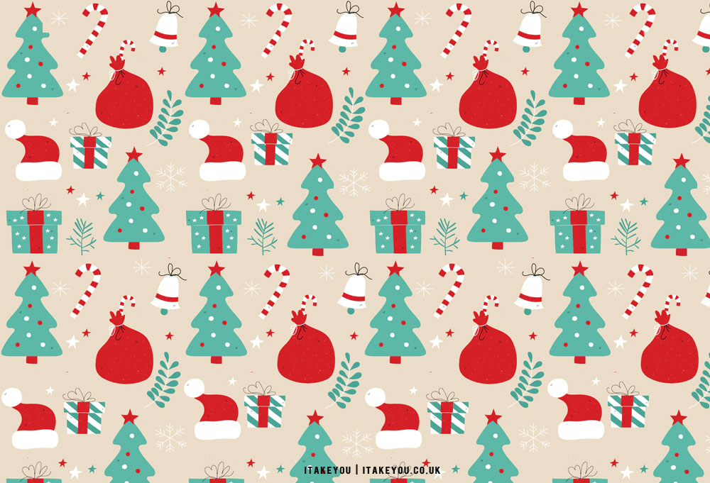 Merry Preppy Christmas iPhone Pretty Christmas HD phone wallpaper  Pxfuel
