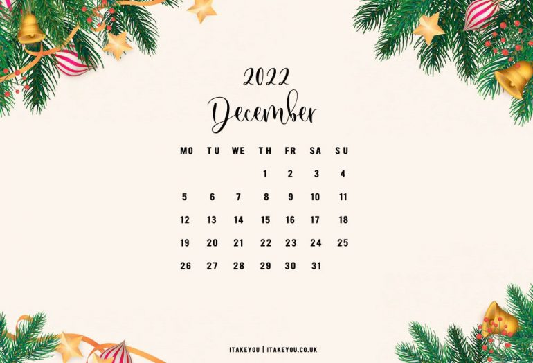 30+ Free December Wallpapers : Garland December Wallpaper for Desktop I ...