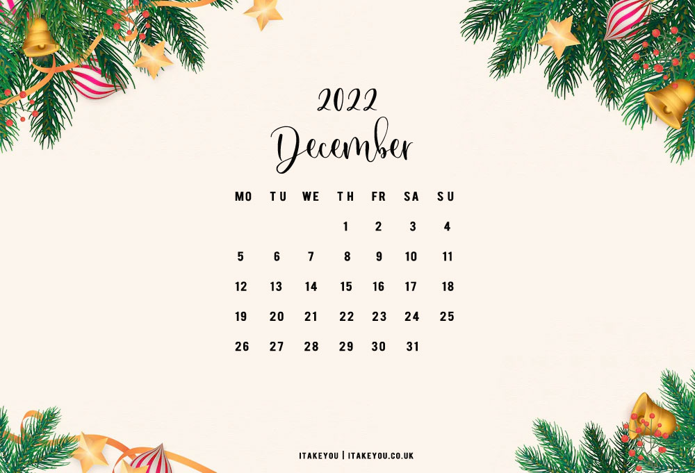 30+ Free December Wallpapers : Garland December Wallpaper for Desktop