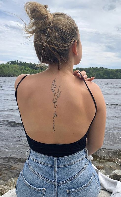 Discover more than 80 elegant spine tattoos best  thtantai2