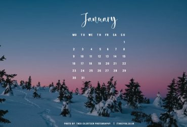 30+ January Wallpaper Ideas for 2023 : Evening Sky Wallpaper I Take You ...