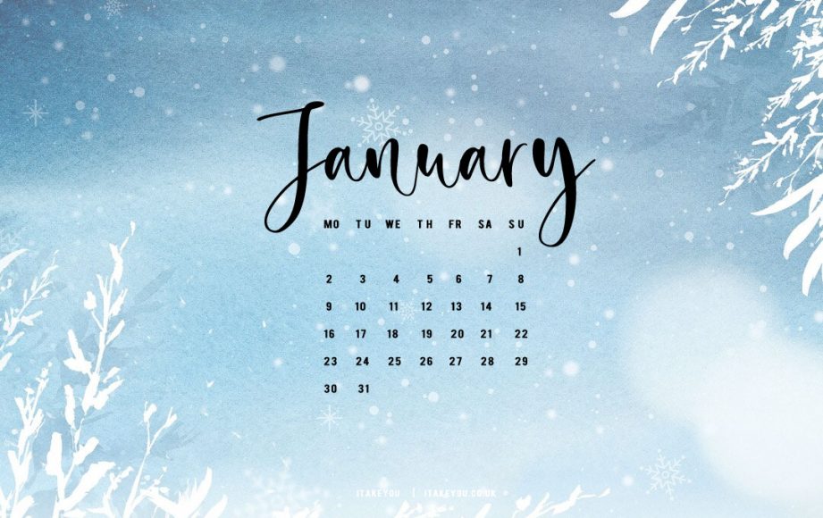 30+ January Wallpaper Ideas for 2023 : Blue Wallpaper for Laptop I Take ...