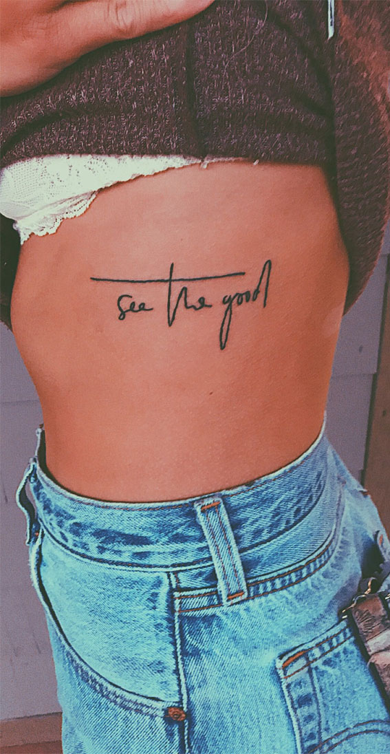 40 Tattoo Ideas with Meaning : See The Good Body Tattoo