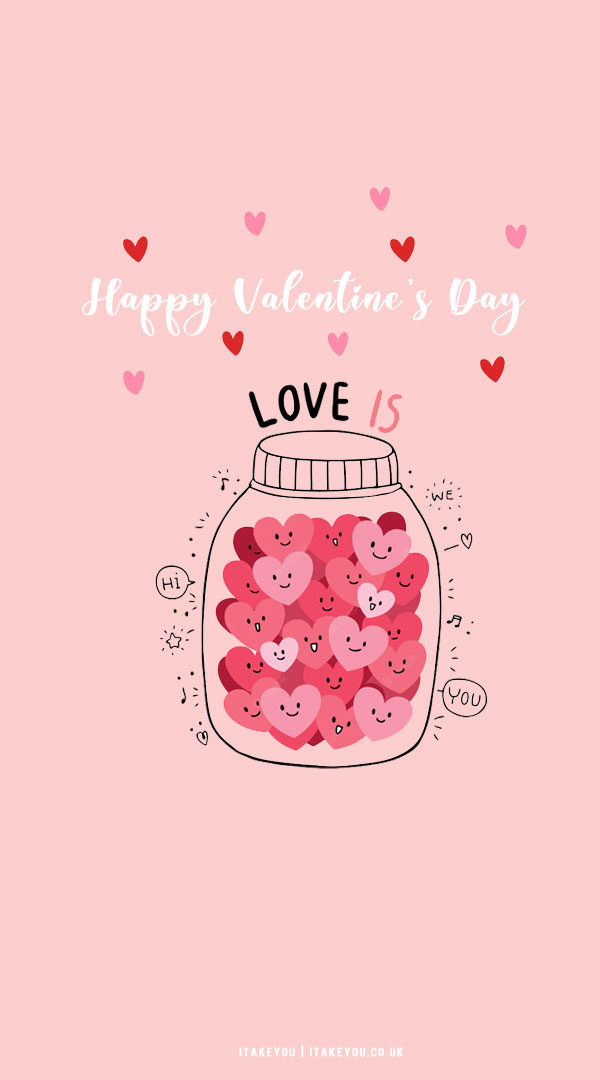 40+ Cute Valentine's Day Wallpaper Ideas : Love Is I Take You, Wedding  Readings, Wedding Ideas, Wedding Dresses