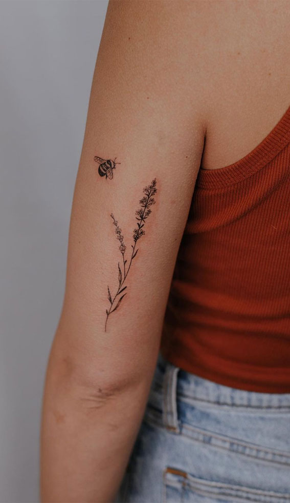 Lavender Tattoo by NikkiFirestarter on DeviantArt