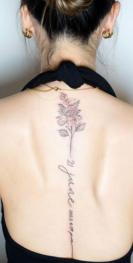 Beautiful Flower Tattoo Quotes Waterproof Men and Women Temporary Body  Tattoo