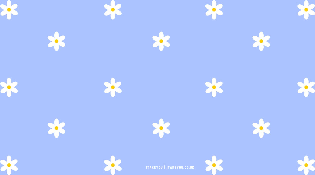 33 Cute Spring Wallpaper Ideas : Daisy Wallpaper for Desktop