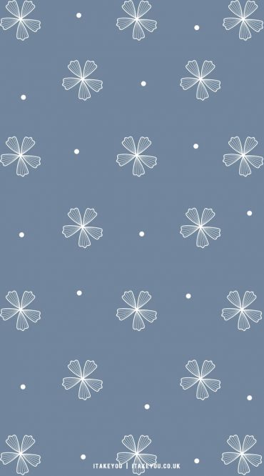 33 Cute Spring Wallpaper Ideas : Floral Grey Background I Take You ...