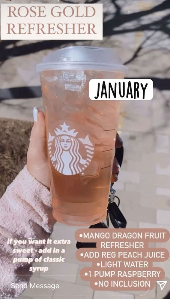 This Rose Gold Refresher From Starbucks Will Have You Feeling Fancy