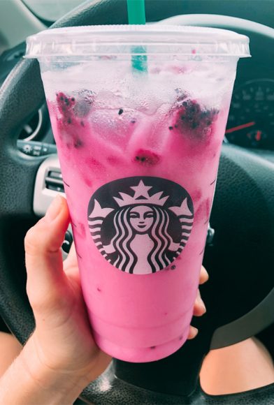 These Starbucks Drinks Look So Yummy : Mango Dragonfruit Refresher I ...