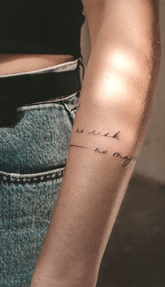 meaningful saying tattoos for women