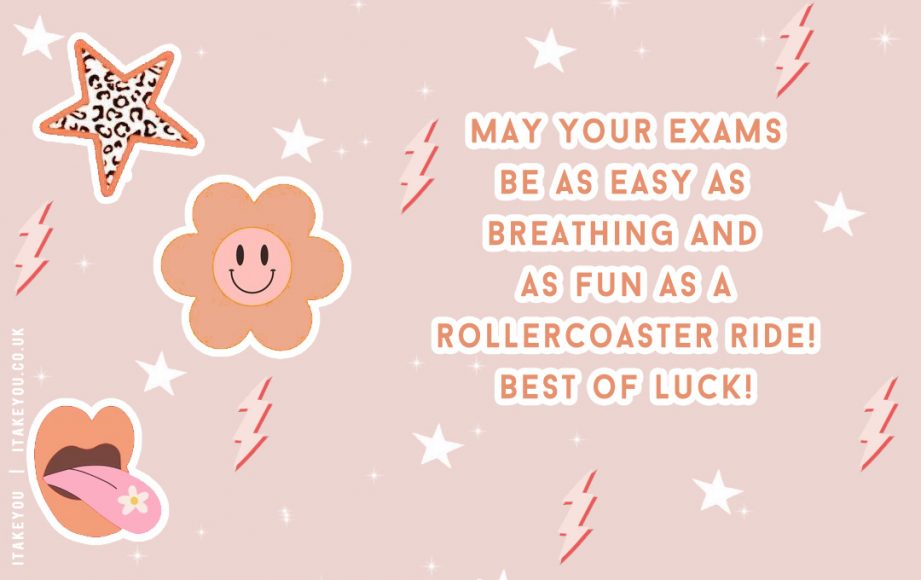 35 Good Luck Exam Wishes For GCSE & Students : Neutral Preppy Wallpaper ...