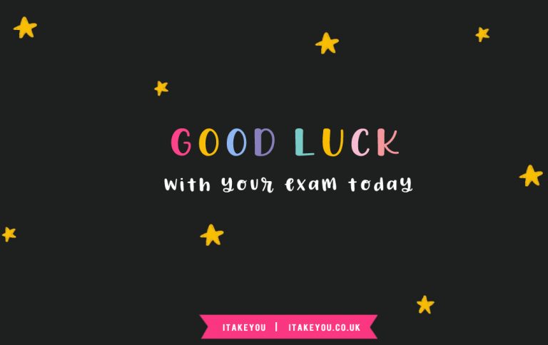 35 Good Luck Exam Wishes For GCSE & Students : Good luck with your exam ...