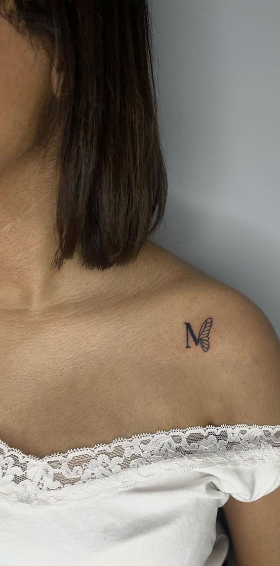 20 Stylish M Letter Tattoo Designs And Ideas 2023