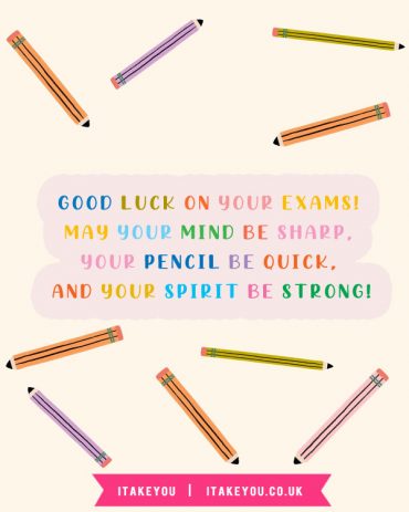 35 Good Luck Exam Wishes For GCSE & Students : May Your Mind Be Sharp I ...