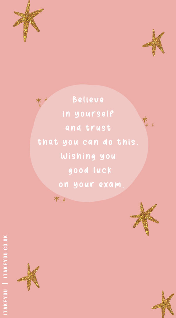 exam quotes good luck