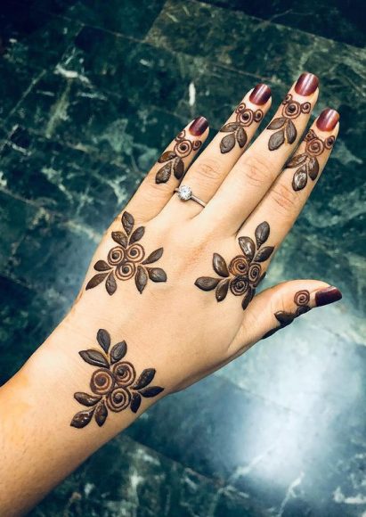 22 Floral Henna Patterns Inspired By Nature Floral Arabic Henna I Take You Wedding Readings