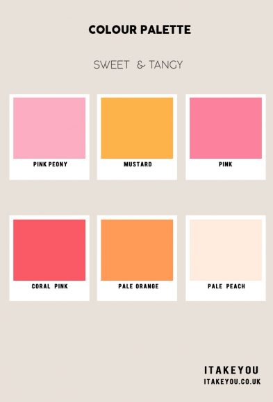 10 Summer Colour Combos : Pink, Orange & Yellow I Take You | Wedding ...