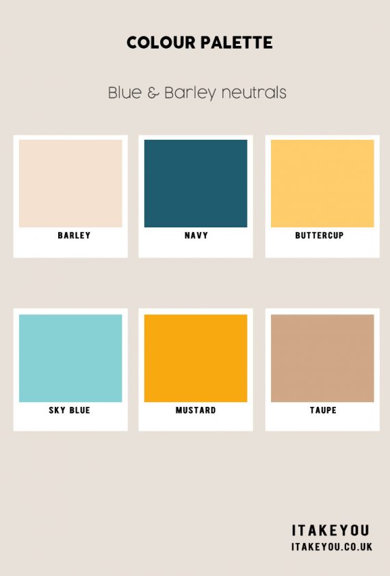 10 Summer Colour Combos : Barley Neutrals I Take You | Wedding Readings ...