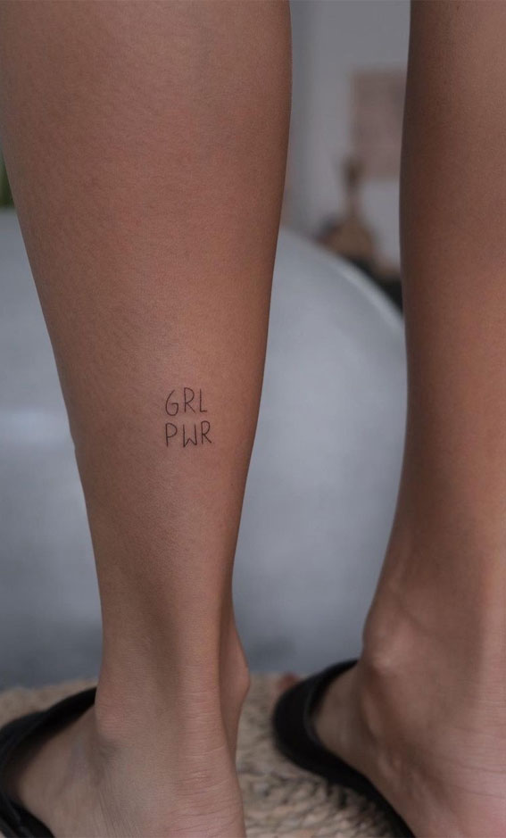 30+ Lovely Leg Tattoos For Girls 2024 | Simple Leg Tattoo Designs | Leg  Tattoo Designs For Girls! - YouTube
