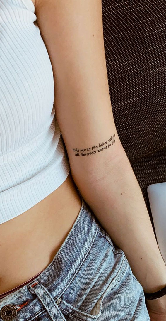 Enchanted Melodies Taylor Swift Tribute Tattoo Ideas : Take Me To The Lakes