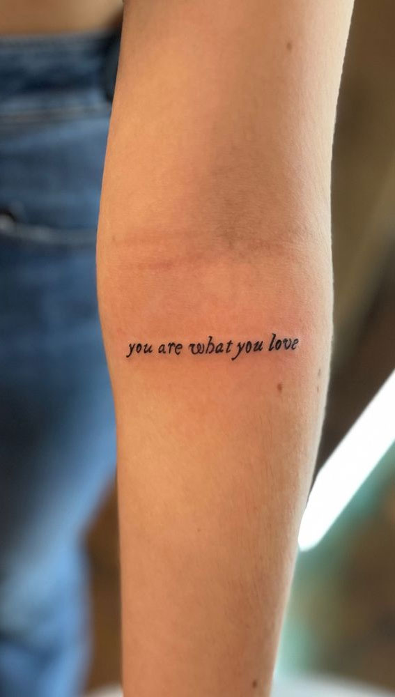 Enchanted Melodies Taylor Swift Tribute Tattoo Ideas : You Are What You Love