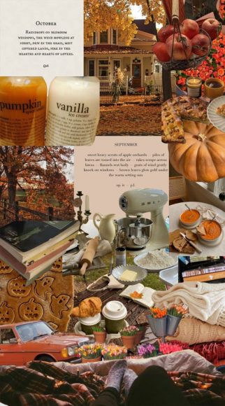 Aesthetic Fall IOS Home Screen Ideas : Leaves, Pumpkins & Hocus Pocus I ...