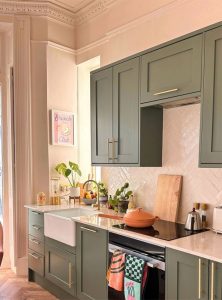 Embracing Serenity and Freshness Green Kitchen Design I Take You ...