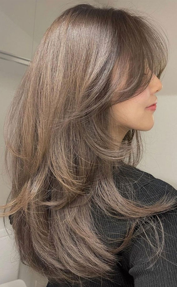 Flowing Elegance 40 Long Layered Haircuts Ideas : Soft Layered Long Fine Hair