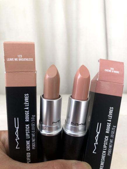 40 Transforming Your Look With Macs Versatile Shades Creme D Nude Vs Leave Me Breathless I