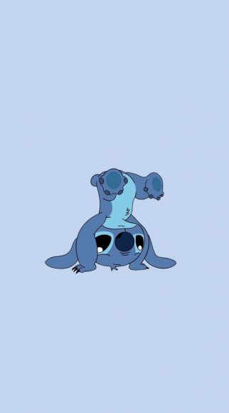 Fun and Cute Stitch Wallpapers : Stitch Doing Hand Stand I Take You ...