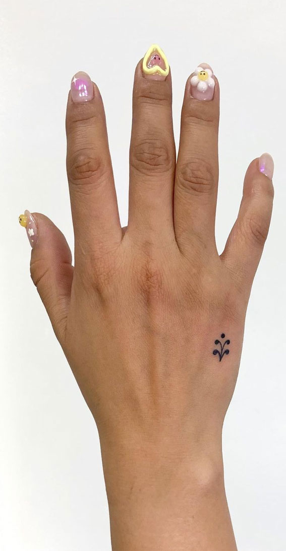 cute tattoo designs for girls on hand