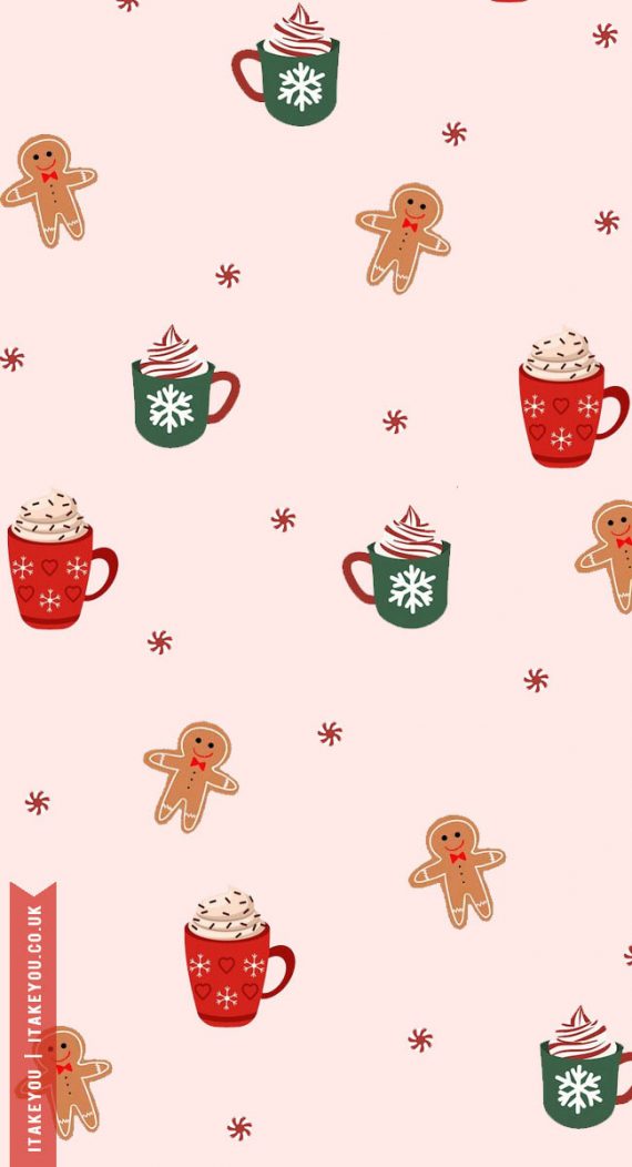 Festive Sip And Sweet Wallpapers Wonderland : Ginger Biscuit & Hot ...