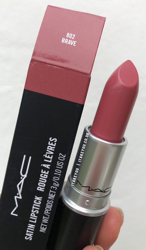 Mac Lipstick In Shade ‘Brave’ Satin Lipstick I Take You | Wedding ...
