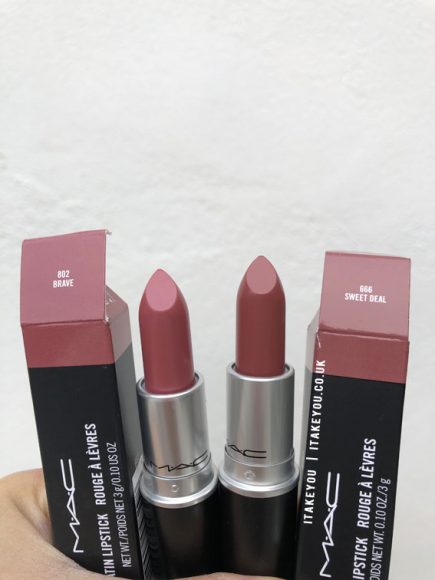 Brave vs Sweet Deal Mac Lipsticks I Take You | Wedding Readings ...