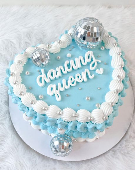 Dazzling Delight Dancing Queen Themed Birthday Cakes I Take You Wedding Readings Wedding