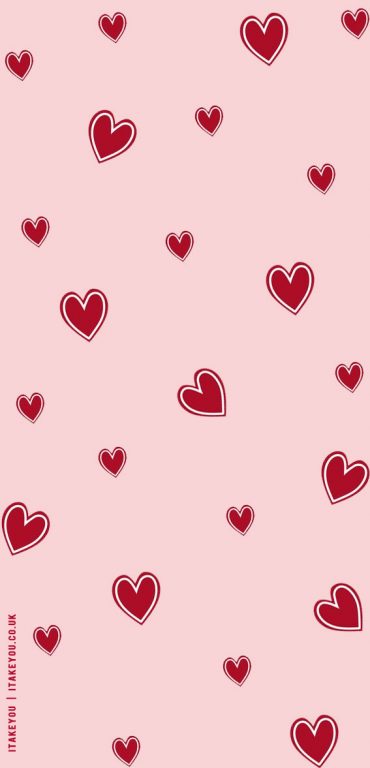 Enchanting Valentine’s Wallpaper Inspirations : Big & Small Red Hearts ...