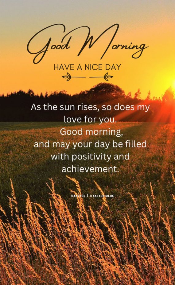 14 Heartfelt Good Morning Wishes for Him ⁣ I Take You | Wedding ...